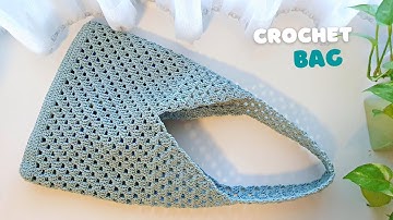 🧶How to Crochet Shoulder Bag | Fall in love with this bag shape by easy stitch | ViVi Berry Crochet