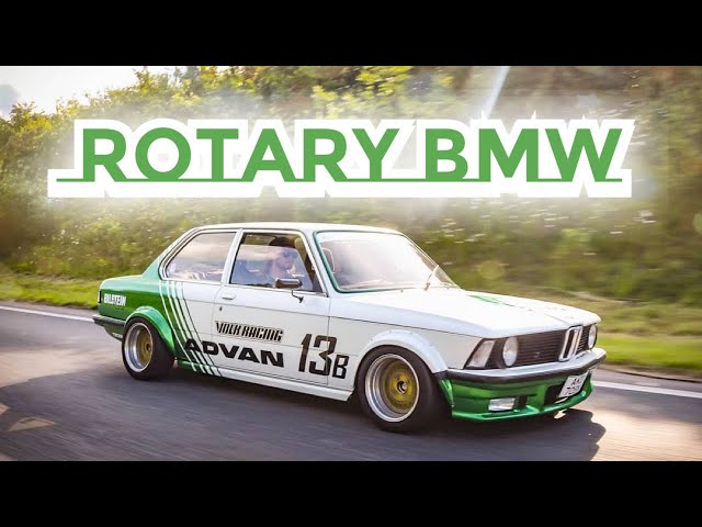 RX8 POWERED BMW E21* RETRO RIDE WITH A ROTARY TWIST #CJK20 - YouTube