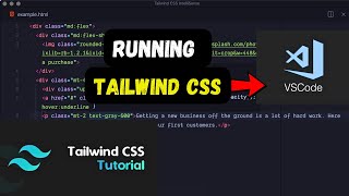 TAILWIND CSS Complete Installation in VSCODE 2023 || Just 3 Commands Tamil.