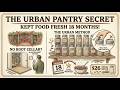 No Root Cellar? No Problem — The Urban Pantry Method That Keeps Food Fresh for 18 Months