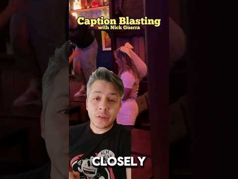 Caption Blasting - Bachelorette Party Nick Guerra