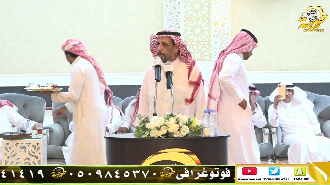 راشدالسحيمي 🔥 وفالح الغنامي حفله عفيف 1444/2/1