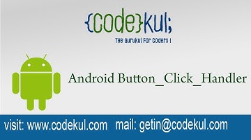 Android Tutorial 2019 - Android Button Click Handlers