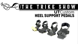 PLEASE READ DESCRIPTION*** Full Boot Support Pedals with Adjustable Straps  - 9/16” For Therapy Rehabilitation (PAIR)