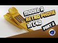 How to Model a Retro Phone in Cinema 4D — Part 2