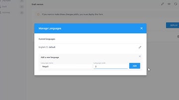 How to add languages in ODK Questonaire form using Kobotoolbox  Part  6