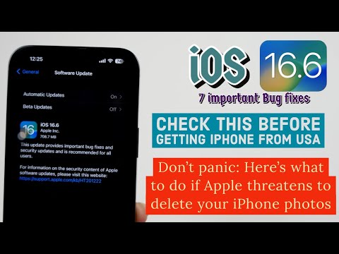 iOS 16.6 Officially Released | Apple My Photo Stream is shutting down | Apple Card Coming to India