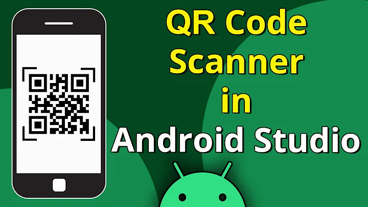 QR and Barcode Scanner App in Android Studio |  QR code scanner android studio |