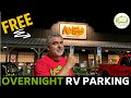 Cracker Barrel Overnight RV Parking - YouTube