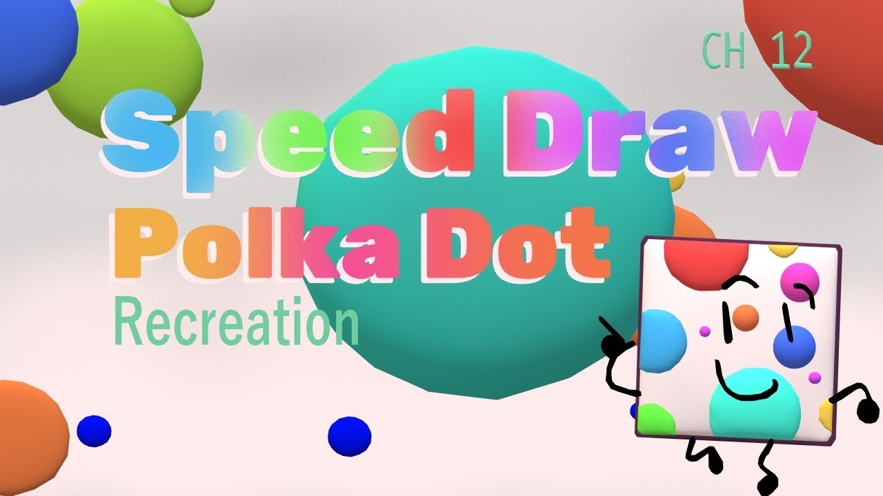 Pocka Drawing Speed Draw! (Polka Dot) - YouTube