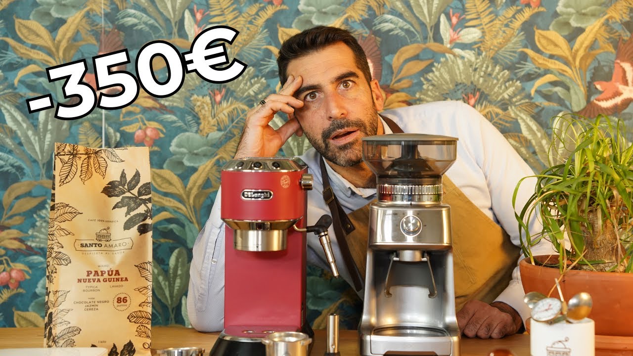 ¿El COMBO más BARATO para Hacer Café Profesional en Casa? Delonghi Dedica + Molinillo Sage