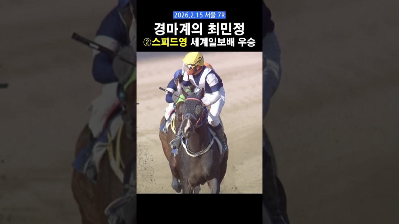 난 빠르고 어려 #스피드영 #세계일보배