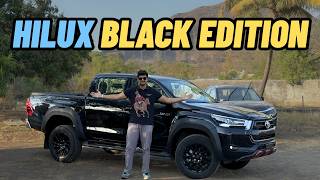 Toyota Hilux 2026 Black Edition | Rs 37.80 Lakhs