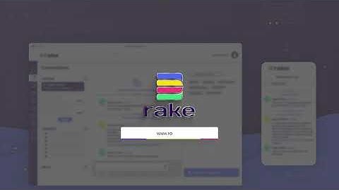 Quick overview of the Rake messaging workspace for teams, businesses, organizations and groups