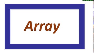 One Dimensional array in c language (Lesson-6)