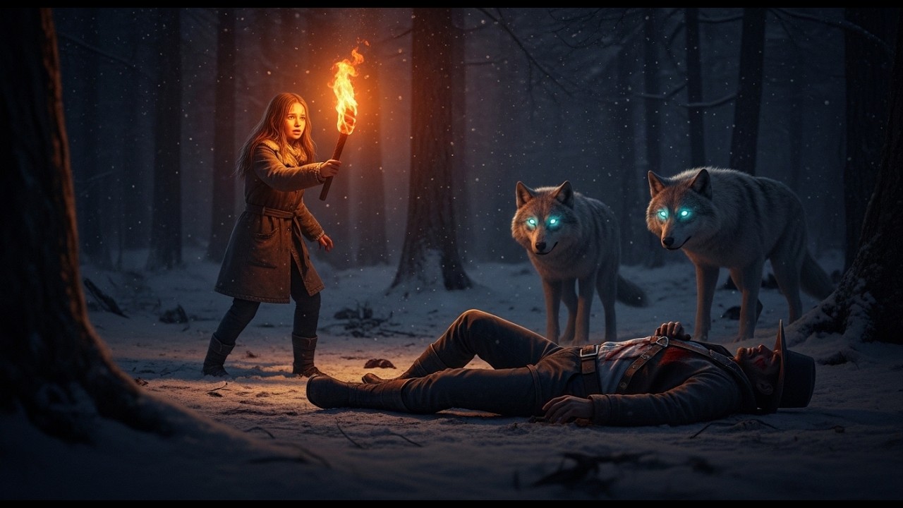 Lonely Girl Rescues Cowboy From Wolves… And Changes Both Their Lives Forever