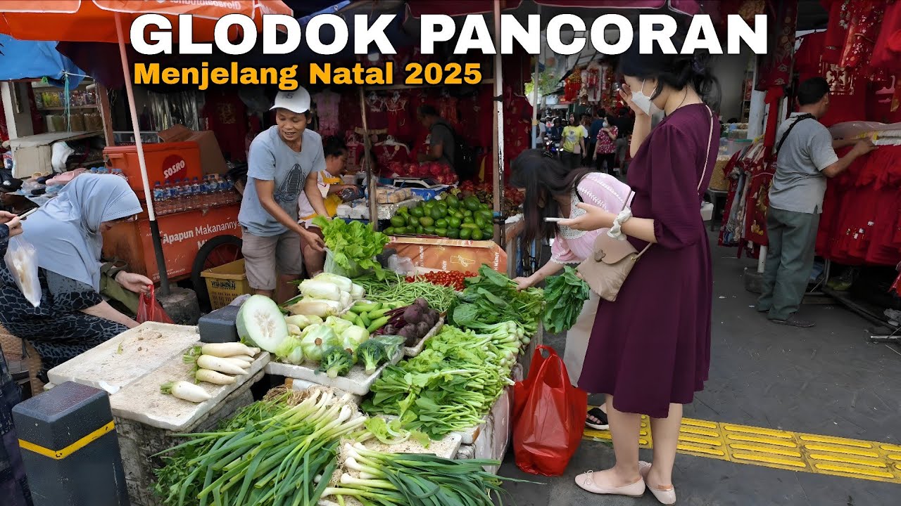 Suasana Glodok Pancoran Jakarta Menuju Natal Dan Tahun Baru 2026