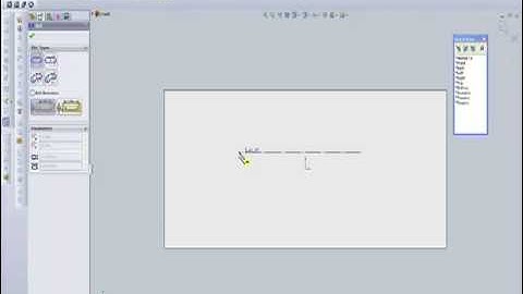 Solidworks Tutorials, Using the Slot Command and Straight Slot