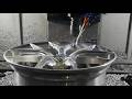 Wheel hub machining