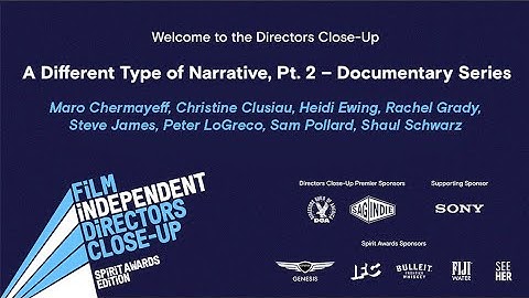 Directors Close-Up | Day Three, Part Two - recap | Docuseries Roundtable