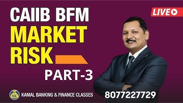 Unit 11 Part 3 #95 CAIIB BFM Market Risk by Kamal Sir 27-DEC 8:15 PM
