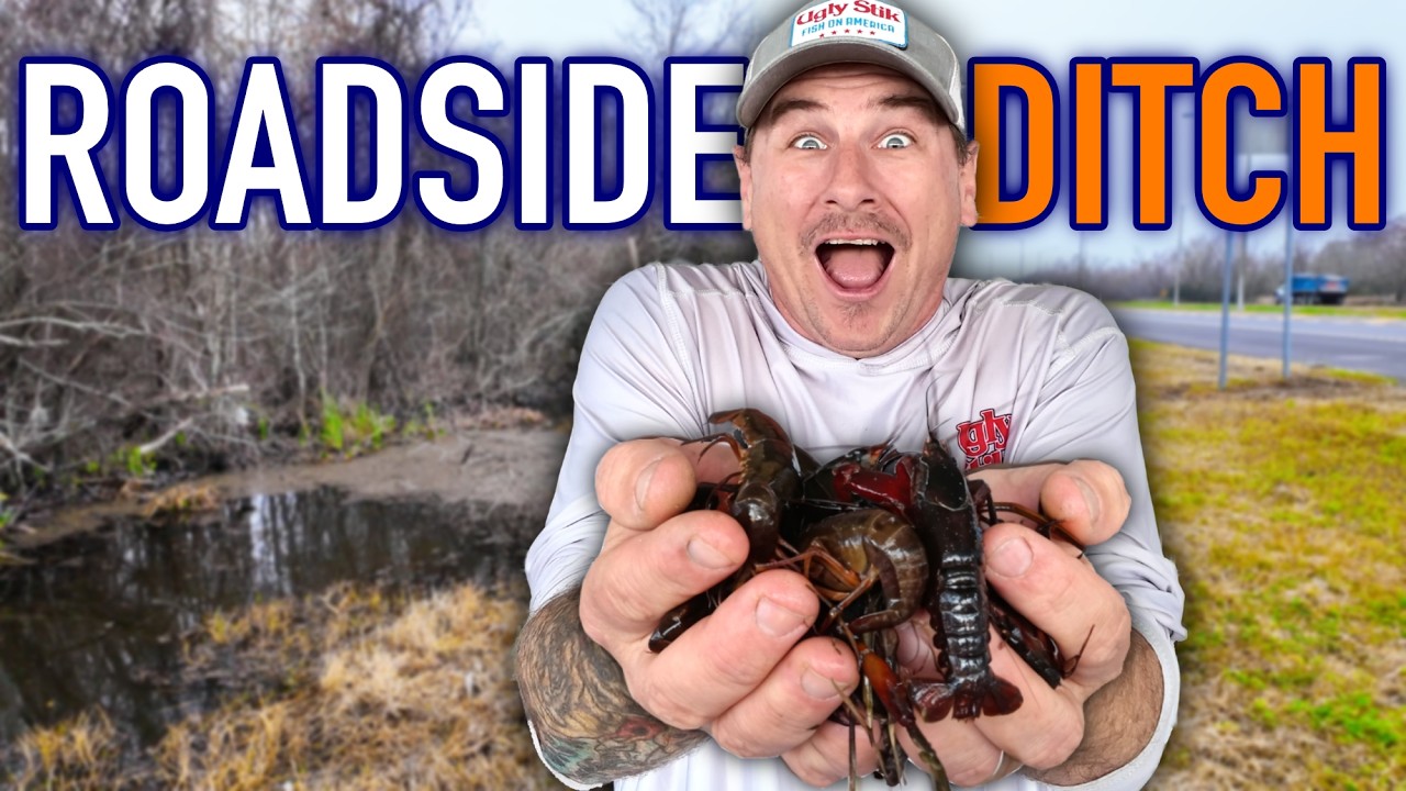 Earliest I've EVER Caught CRAWFISH ( Catch and Cook )