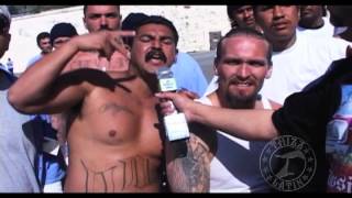 Video thumbnail of "Goldtoes Inside San Quentin Prison - Treal TV Thizz Latin - Round 1 - The Black-N-Brown Report"