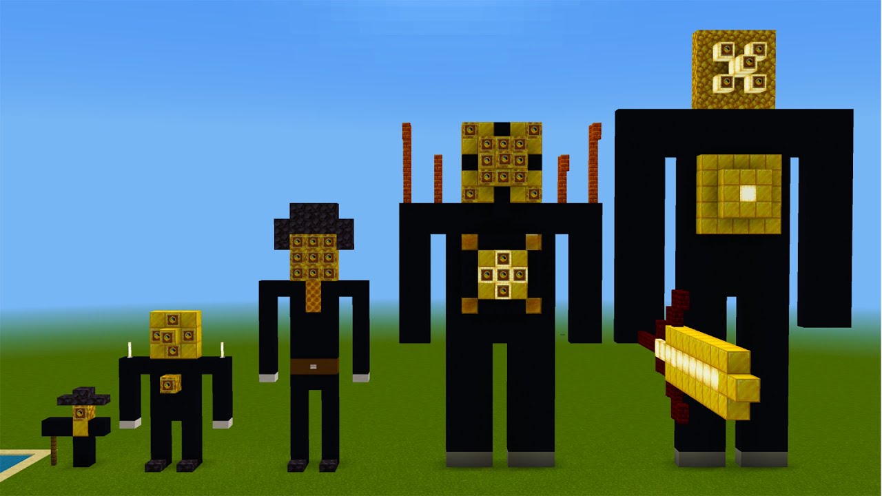 Clock Man Evolution Addon In Minecraft PE 
