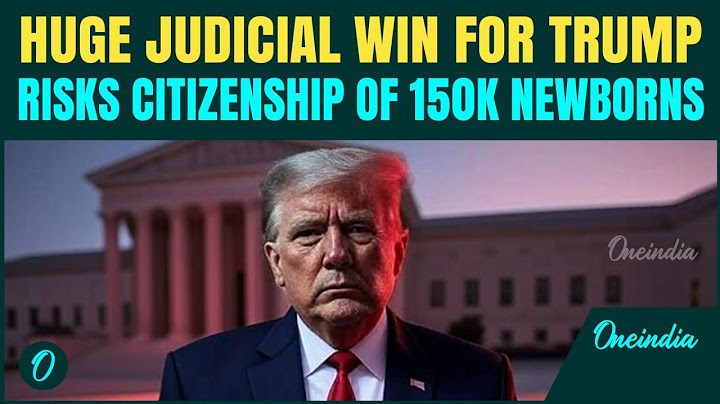 Trump Scores JUDICIAL VICTORY As SCOTUS Bars Judges’ Powers |Citizenship War LOOMS for 150K Newborns