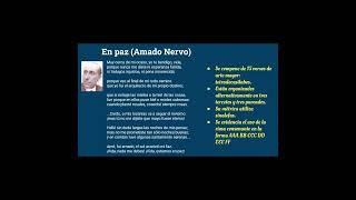 En paz - Amado Nervo | | Breve análisis