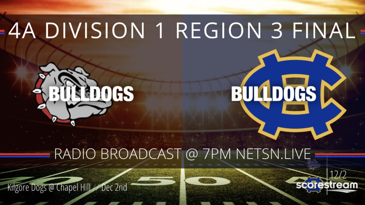 Chapel Hill vs Kilgore Radio Broadcast YouTube