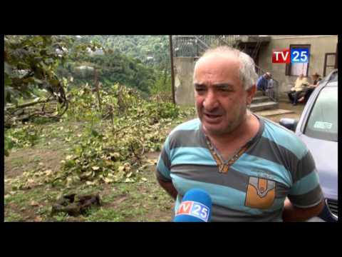 სოფელ აჭყვისთავში მეწყერი განვითარდა