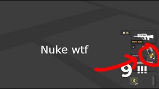 When a washed krunker player accidentally nukes
