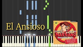 Video thumbnail of "El Ansioso - Grupo Marrano / Piano Tutorial / EA Music"