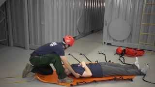 Patient packaging with the SKED® Basic Rescue System - Easy Patient Drag in Confined Space | CMC screenshot 1