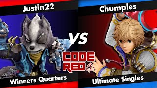 Code Red 62 WQ - Justin22 (Wolf) Vs. Chumples (Shulk)