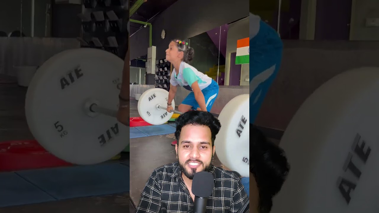 The youngest deadlifter of INDIA | Arshia Goswami 