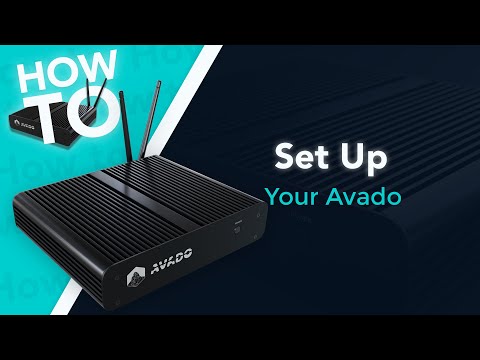 How to set up your Avado