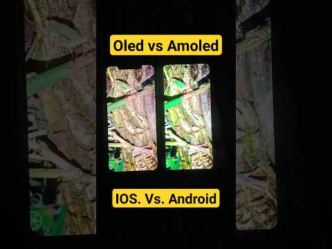 Oled vs Amoled display comparison iphone vs Android