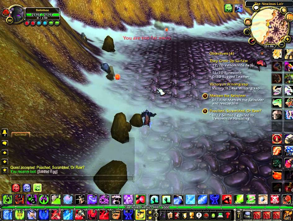 WoW : Poached, scrambled, or Raw Quest Guide/ Venomhide Hatchling...