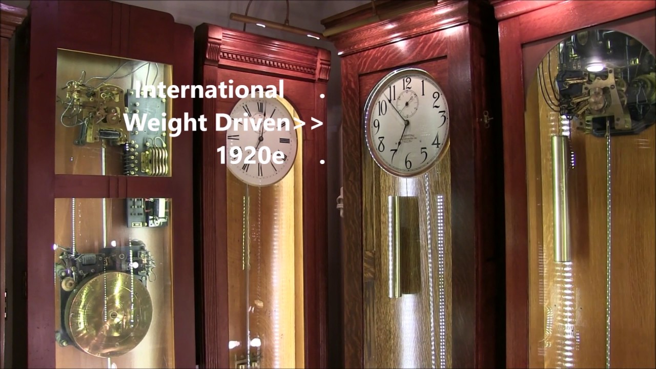ITR Weight Driven Master Clock Feature Chronology, an ITM Clock video