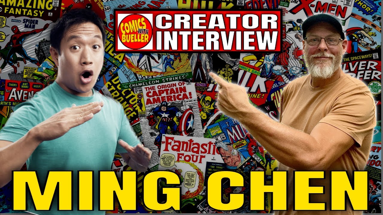 COMIC BOOKS And The Comic Book Men That Bring Them To Life - Ming Chen Interview  