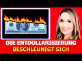 Die Welt trennt sich schnell von US-Vermögen: Entdollarisierung beschleunigt sich!
