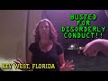 Florida Woman Busted for Disorderly Conduct - Key West, Florida - October 4, 2022