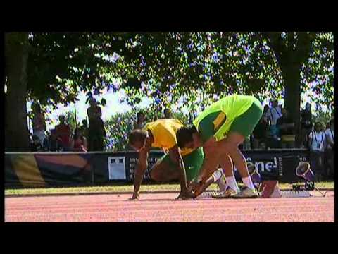 Athletics - men's 200m heat round 1 T11