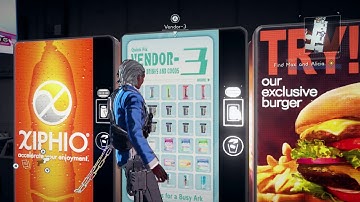 Astral Chain - File 2: Police HQ: Talk To Mitsuru Aiba, Avery Powell, Use Vending Machine (2019)