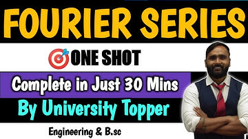 Fourier Series|One Shot|Mathematics|Pradeep Giri SIR