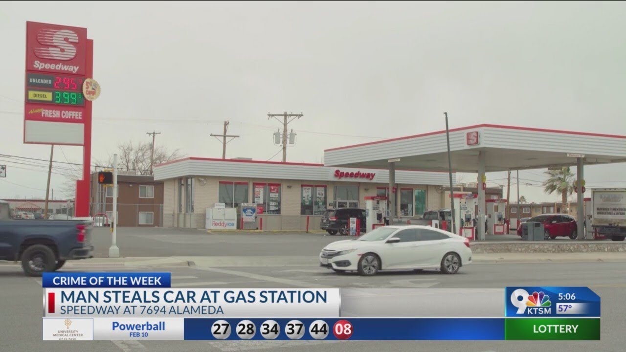Crime of the Week: Car stolen at Lower Valley gas station - YouTube