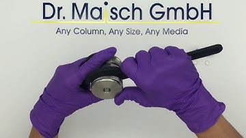 Dr. Maisch: Preparative guard holder for guards with 30 mm ID (stand alone)