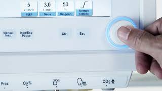 TECME | Basic uses of the ventilator | Setting up the alarms